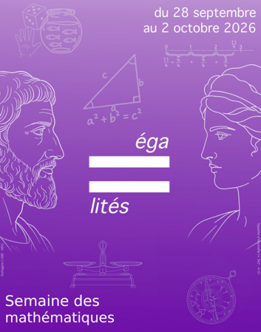 Semaine des mathématiques 2026 (du 28 septembre au 2 octobre)